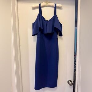 Rachel Roy Navy Midi Dress